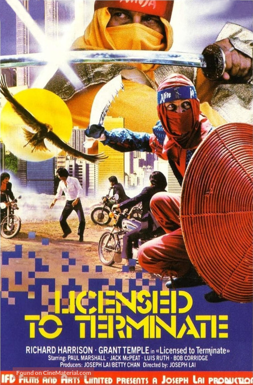 Ninja Operation: Licensed to Terminate - Movie Cover