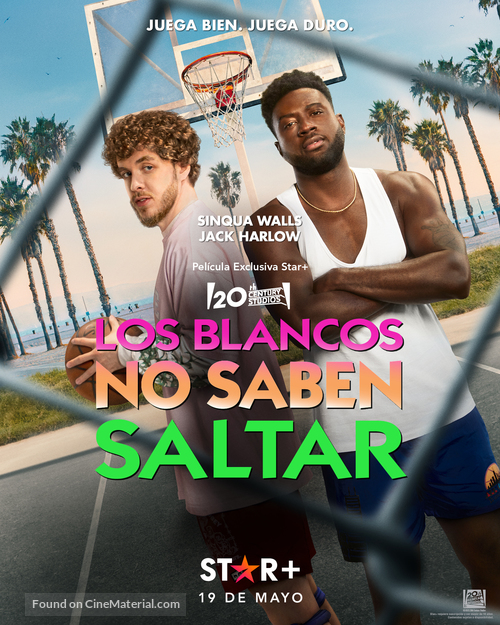White Men Can&#039;t Jump - Argentinian Movie Poster