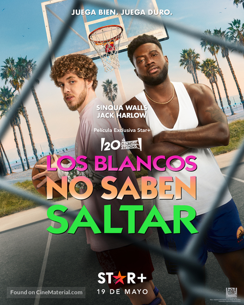 White Men Can&#039;t Jump - Argentinian Movie Poster