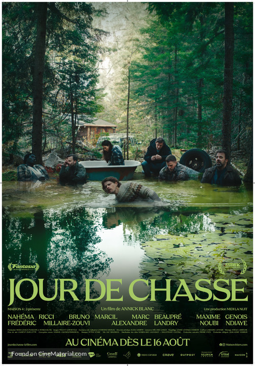 Jour de chasse - Canadian Movie Poster