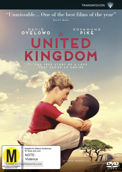 A United Kingdom - New Zealand DVD movie cover