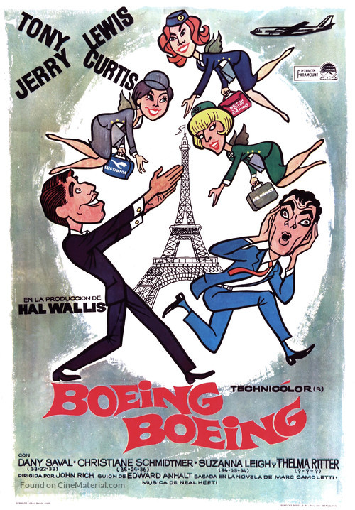 Boeing (707) Boeing (707) - Spanish Movie Poster