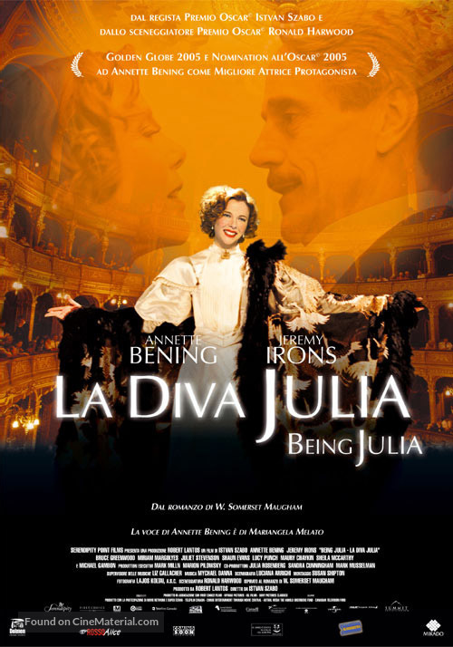 Being Julia - Italian Movie Poster