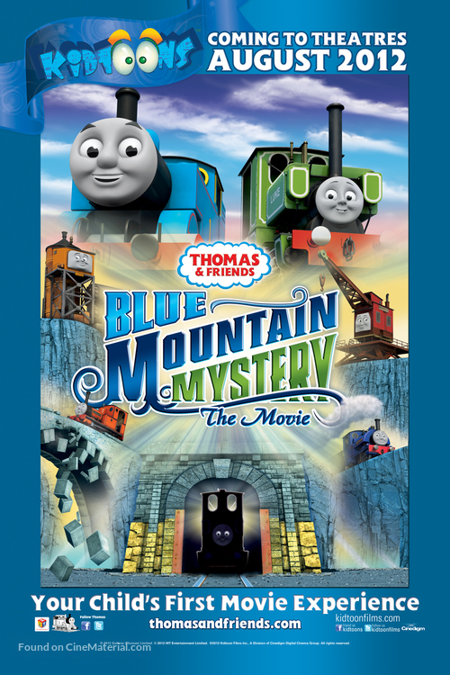 Thomas &amp; Friends: Blue Mountain Mystery - Movie Poster