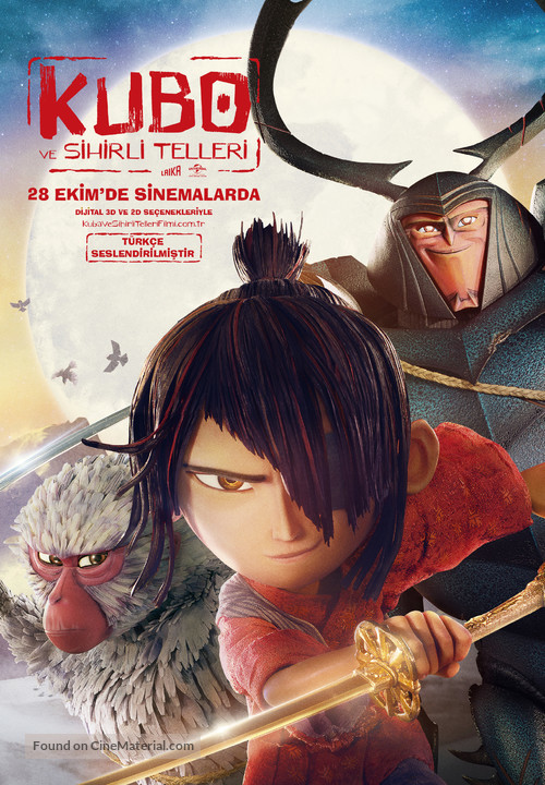 Kubo and the Two Strings - Turkish Movie Poster