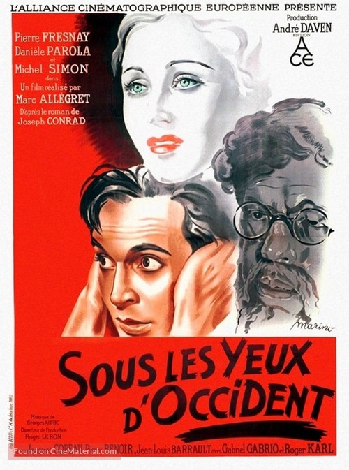 Razumov: Sous les yeux d&#039;occident - French Movie Poster