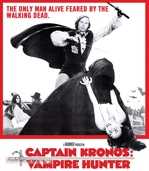 Captain Kronos - Vampire Hunter - Blu-Ray movie cover