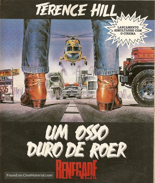 Renegade - Brazilian Blu-Ray movie cover