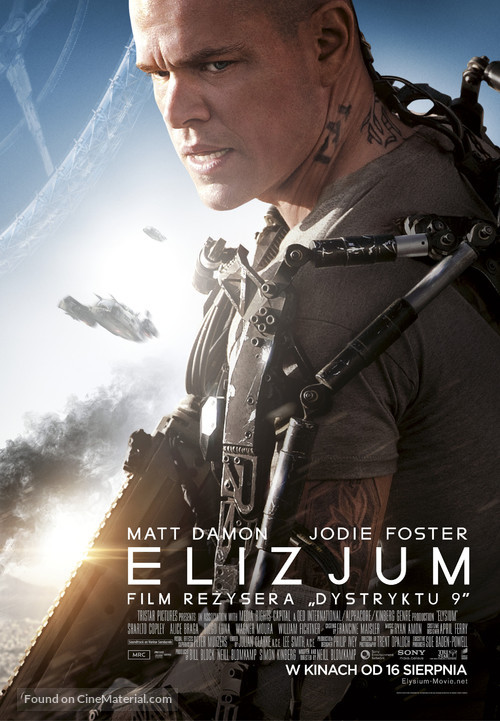 Elysium - Polish Movie Poster