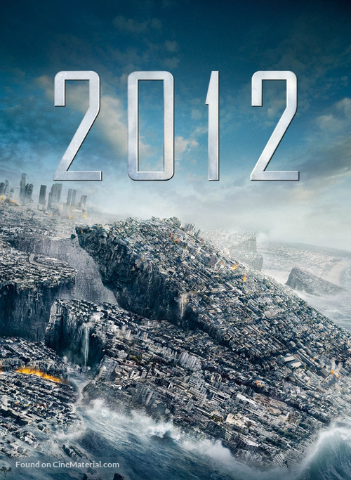 2012 - DVD movie cover