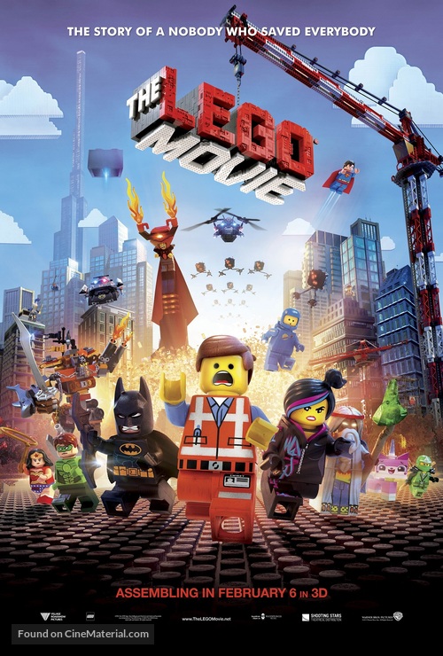The Lego Movie - Saudi Arabian Movie Poster