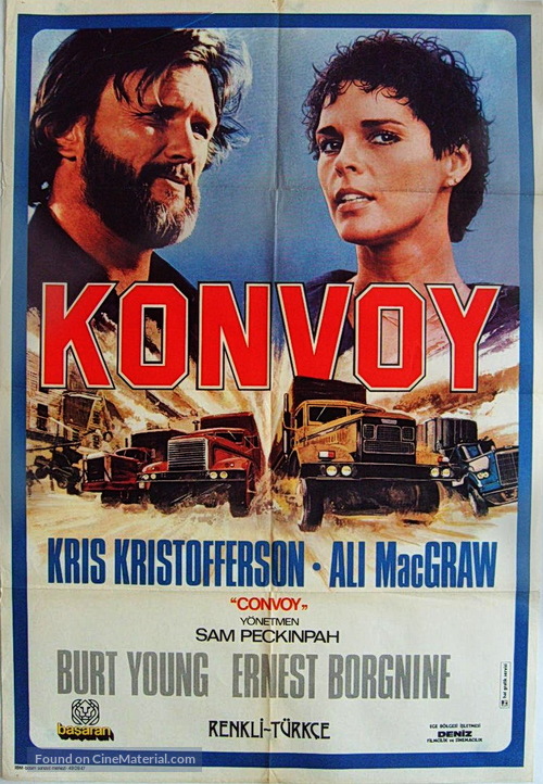 Convoy - Turkish Movie Poster