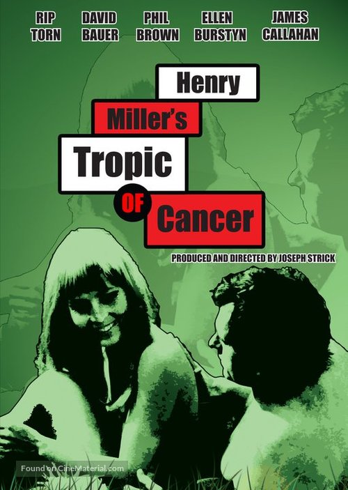 Tropic of Cancer - DVD movie cover