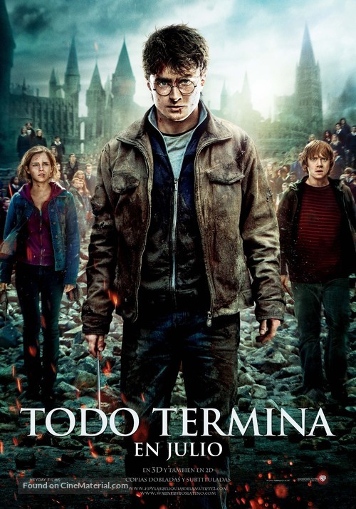 Harry Potter and the Deathly Hallows - Part 2 - Mexican Movie Poster