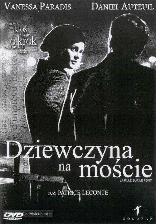 Fille sur le pont, La - Polish Movie Cover