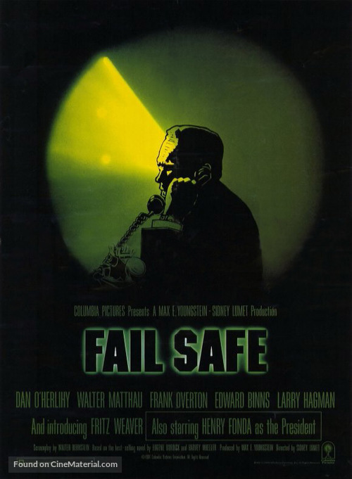 Fail-Safe - Video release movie poster