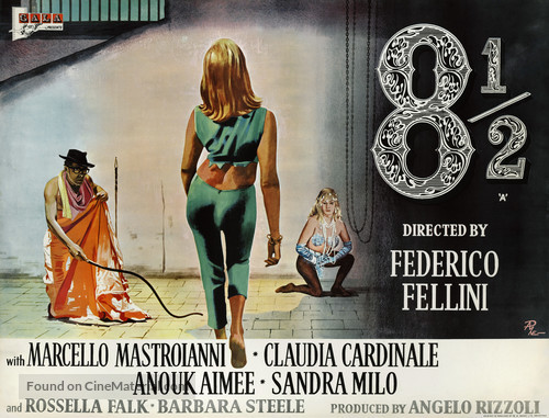 8&frac12; - British Movie Poster