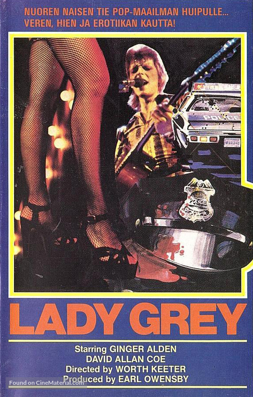 Lady Grey - Finnish VHS movie cover