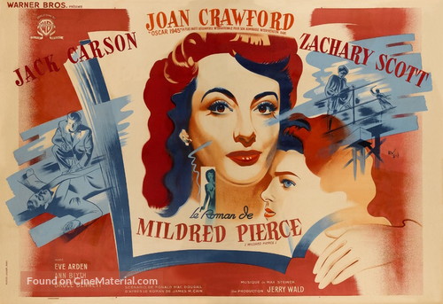 Mildred Pierce - French Movie Poster