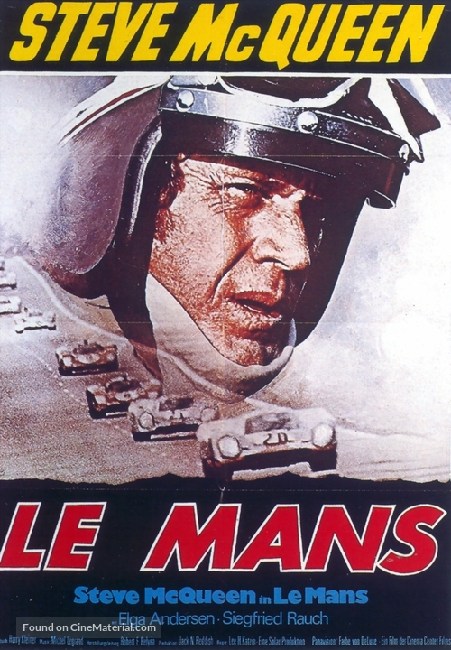 Le Mans - German Movie Poster
