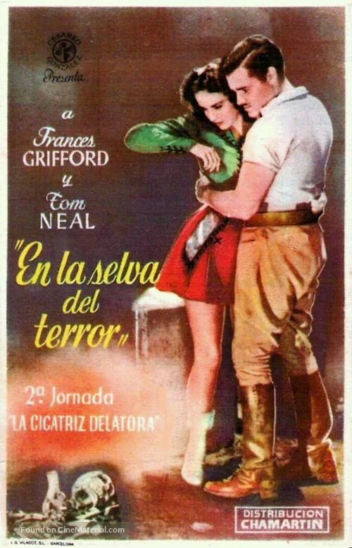 Jungle Girl - Spanish Movie Poster