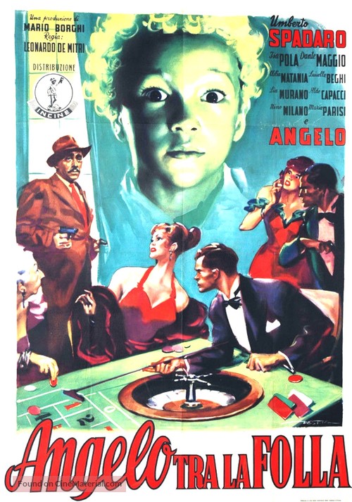 Angelo tra la folla - Italian Movie Poster