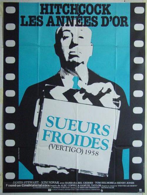 Vertigo - French Movie Poster