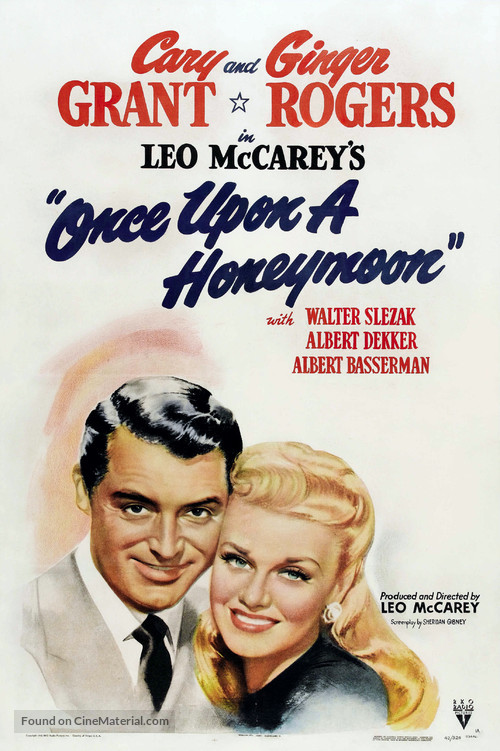 Once Upon a Honeymoon - Movie Poster