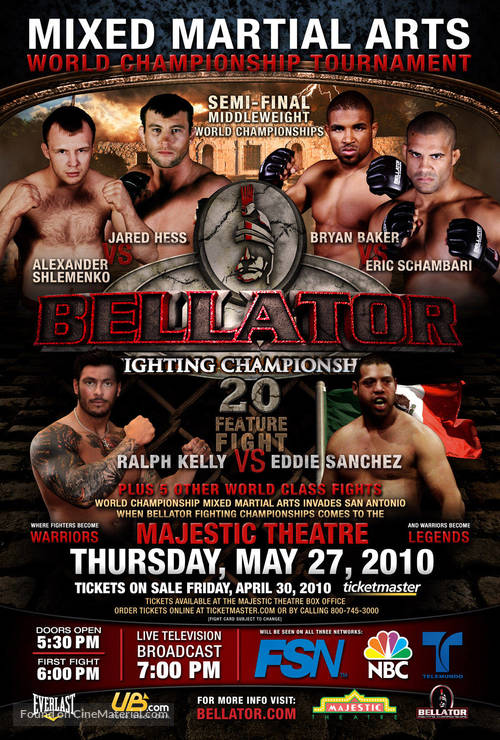 &quot;Bellator Fighting Championships&quot; - Movie Poster