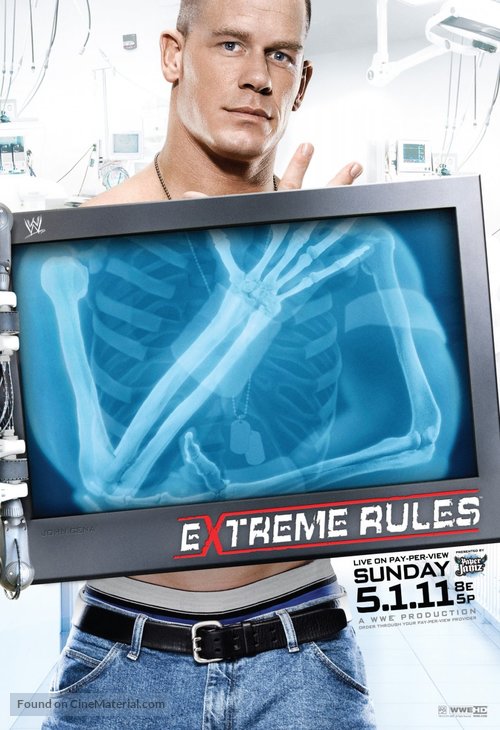 WWE Extreme Rules - Movie Poster