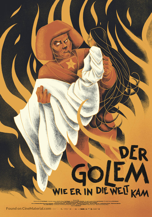 Der Golem, wie er in die Welt kam - German Movie Poster