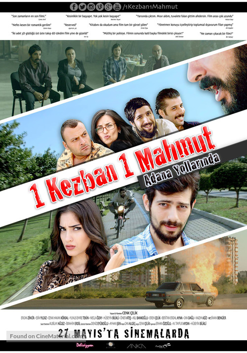 1 Kezban 1 Mahmut: Adana Yollarinda - Turkish Movie Poster