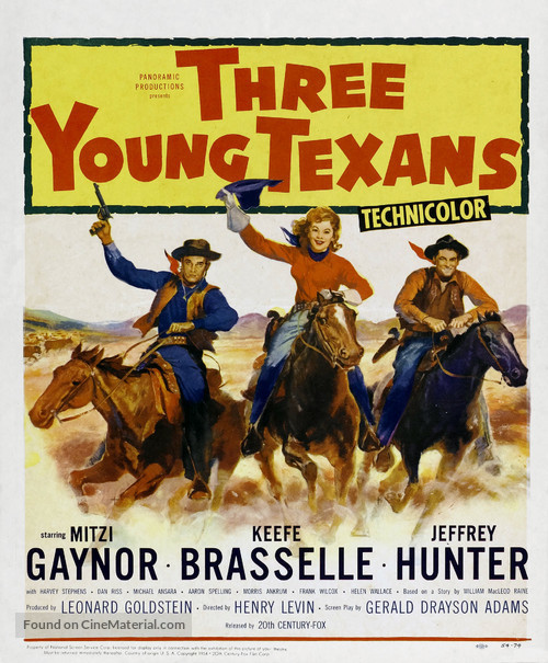 Three Young Texans - Movie Poster