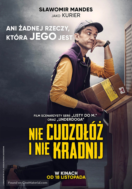 Nie cudzol&oacute;z i nie kradnij - Polish Movie Poster