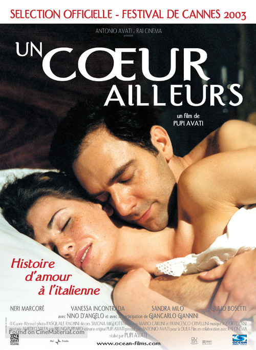 Il cuore altrove - French poster