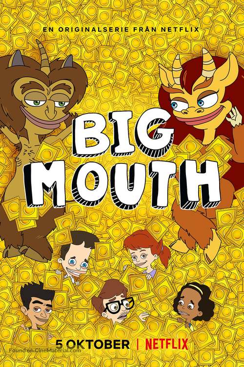 &quot;Big Mouth&quot; - Swedish Movie Poster