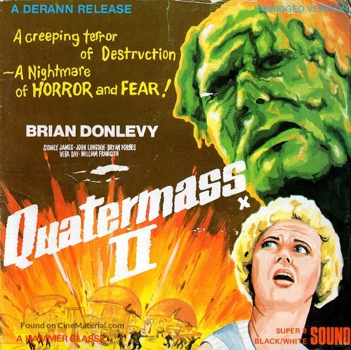 Quatermass 2 - British Movie Cover
