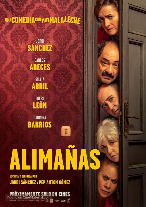 Alima&ntilde;as - Spanish Movie Poster