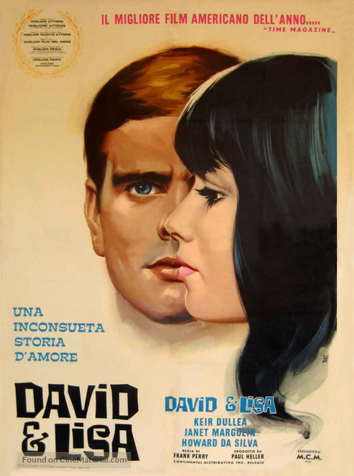 David and Lisa (1962) Italian movie poster image