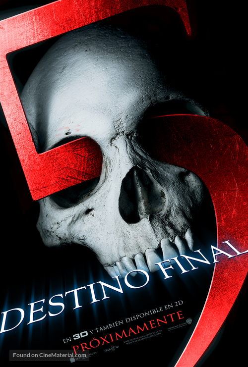 Final Destination 5 - Mexican Movie Poster