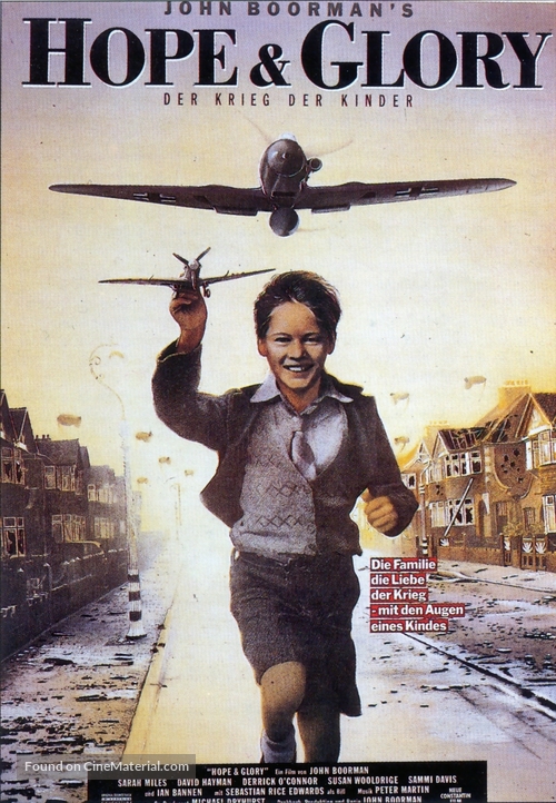 Hope and Glory - German Movie Poster
