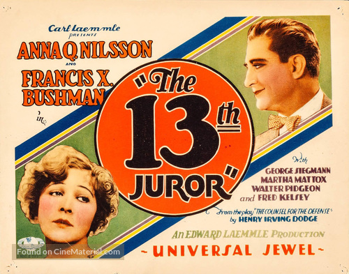 The Thirteenth Juror - Movie Poster