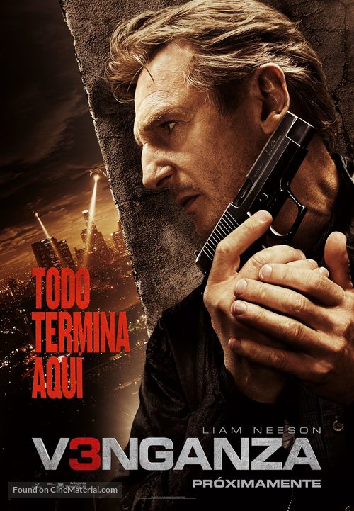 Taken 3 - Spanish Movie Poster