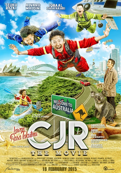 CJR the Movie: Lawan Rasa Takutmu - Indonesian Movie Poster