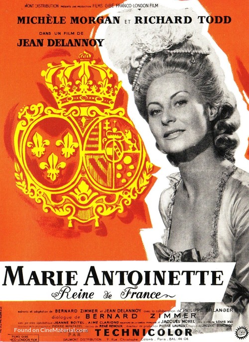Marie-Antoinette reine de France - French Movie Poster