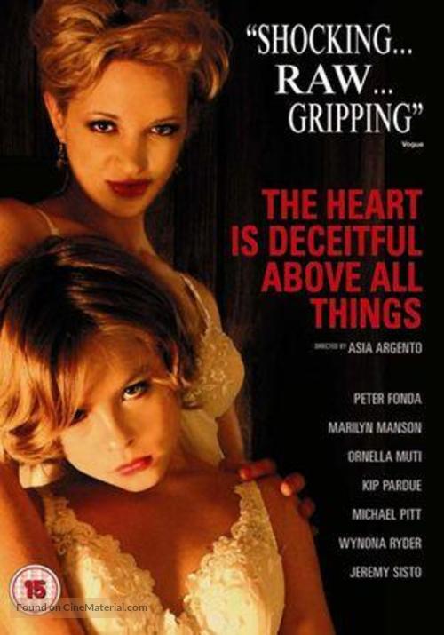 The Heart Is Deceitful Above All Things - British DVD movie cover