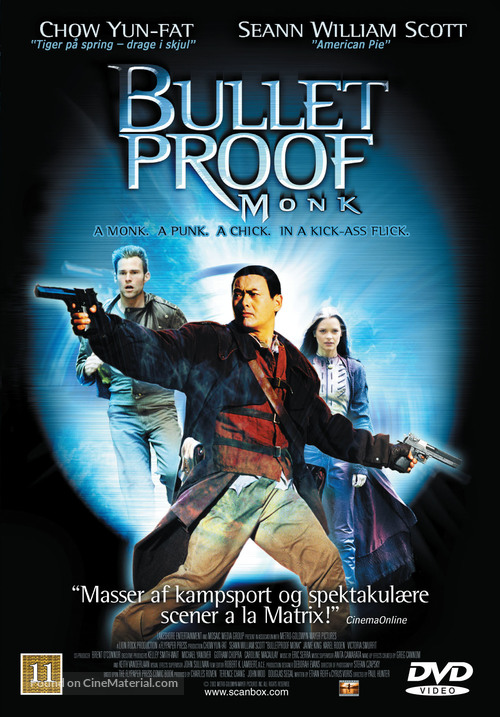 Bulletproof Monk - Danish DVD movie cover