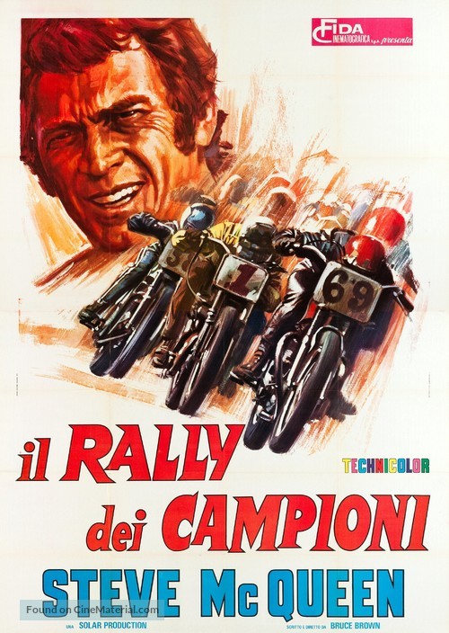 On Any Sunday - Italian Movie Poster