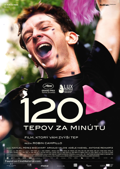 120 battements par minute - Slovak Movie Poster