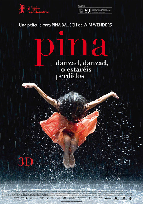 Pina - Spanish Movie Poster